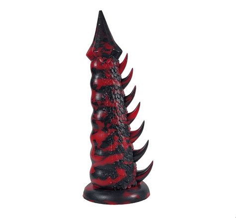 Vergil the Drippy Dragon ($70.00) is a squirting dildo (cum lube and kit sold separately!) that comes in various sizes, ranging from five and a half insertable inches to a glorious 9.6. Its diameter at its widest ranges from 2.15 to four inches (just to put that in context, a can of soda is 2.6 inches in diameter at the widest point).